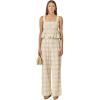 English Factory Women’s Bria Crochet Sleeveless Top(Natural)