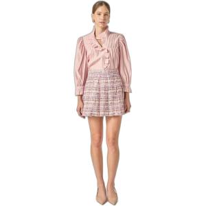 English Factory Women’s Ruffle Detailed Blouse(Pink)