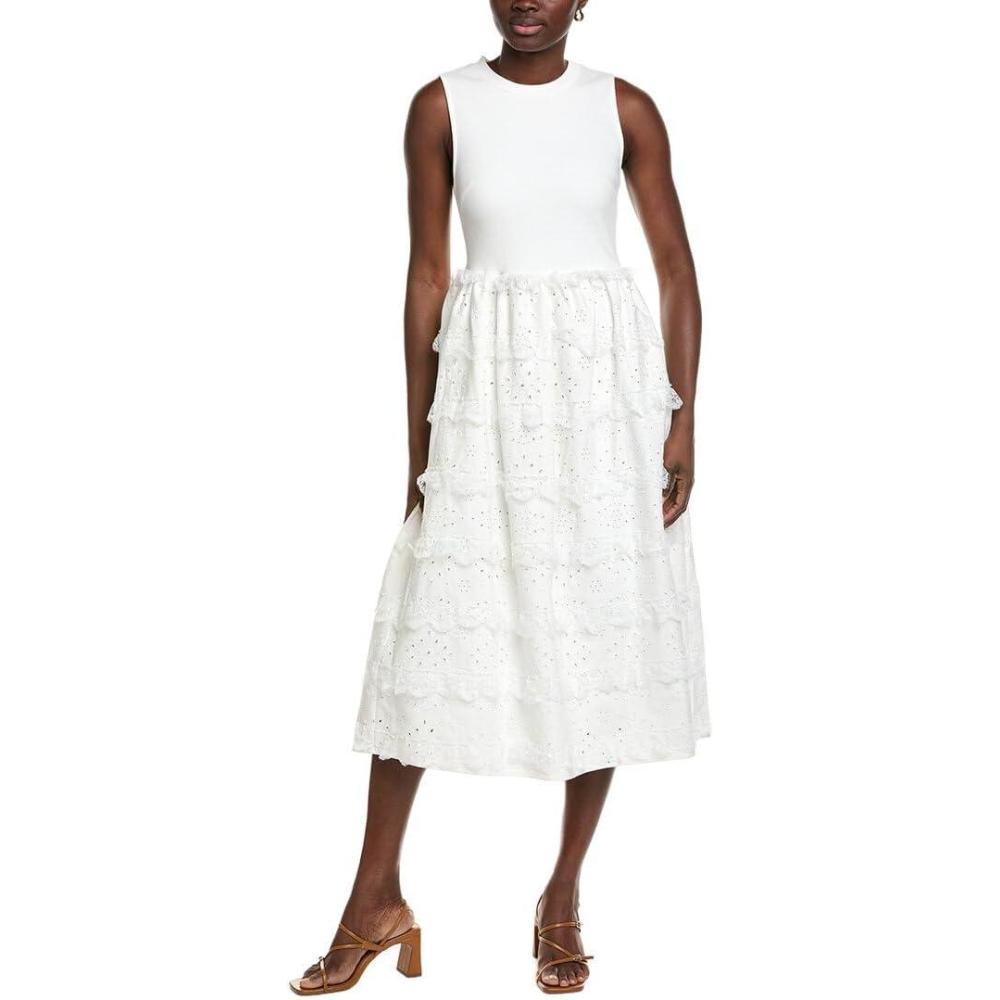 image:imageMixed Media Midi Dress