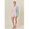 English Factory Women’s Color Block Stripe Shirt(Multi)