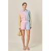 English Factory Women’s Color Block Stripe Shirt(Multi)