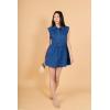 English Factory Women’s Denim Shirt Mini Dress(Denim)
