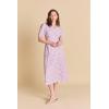 English Factory Women’s Lilac Bloom Cutout Dress(Lilac)