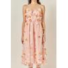 English Factory Women’s Petal Bloom Midi Dress(Pink)