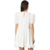 English Factory Women’s Poplin Corsage Mini Dress(Ivory)