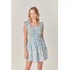 English Factory Women’s Print Ruffle Midi Dress(Multi)