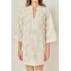 English Factory Women’s Shell Collar Mini Dress(Cream)
