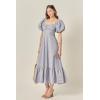 English Factory Women’s Striped Tie Back Maxi Dress(Multi)