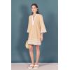 English Factory Women’s The RIC Rac Tunic Mini Dress(Beige)