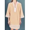 English Factory Women’s The RIC Rac Tunic Mini Dress(Beige)