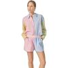 English Factory Women’s Color Block Stripe Shirt(Multi)