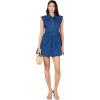 English Factory Women’s Denim Shirt Mini Dress(Denim)