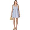 English Factory Women’s Femme Bow Detail Mini Dress(Powder Blue)