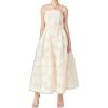 English Factory Women’s Shell Sleeveless Midi Dress(Off-white)
