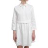 English Factory Women’s Shirt Mini Dress(White)