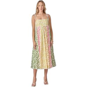 English Factory Women’s Maisie Colorblock Midi Dress(Multi)