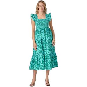 English Factory Women’s The Lorelei Smocked Dress(Green)
