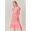 English Factory Women’s Emmeline Dress(Pink)
