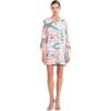 English Factory Print Mini Tunic Dress with Feather, Multi, S