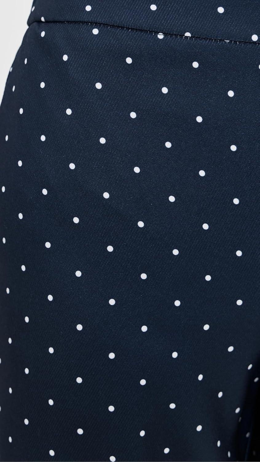 image:imageEnglish Factory Womens Polka Dot PantsNavy
