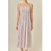 English Factory Women’s Embroidered Strapless Maxi Dress(Cream)