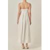 English Factory Women’s Pearl Seashell Maxi Dress(White)