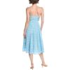 Satin Print Dress(Multi)