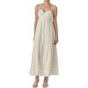 English Factory Women’s Pearl Seashell Maxi Dress(White)