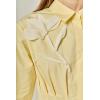 English Factory Women’s Appliqued Striped Shirt Dress(Butter Yellow)