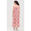 English Factory Women’s Print Empire Waist Maxi Dress(Coral Orange Multi)