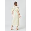 English Factory Women’s Smocked Midi Dress(Cream)