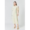 English Factory Women’s Smocked Midi Dress(Cream)