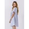 English Factory Women’s Solid Mini Dress, Navy, M