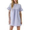 English Factory Women’s Solid Mini Dress, Navy, M
