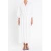 English Factory Women’s Shirt Maxi Dress, White, L