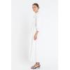 English Factory Women’s Shirt Maxi Dress, White, S