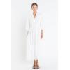 English Factory Women’s Shirt Maxi Dress, White, S