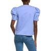 Mixed Media Knit Top by ENGLISH FACTORY(Powder Blue)