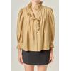 English Factory Women’s Ruffle Detailed Blouse(Olive)