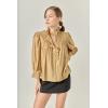 English Factory Women’s Ruffle Detailed Blouse(Olive)