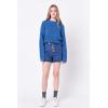 Comfortable Round Neck Sweater by ENGLISH FACTORY(Dark Blue)