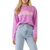 English Factory Women’s Week Motif Sweater, Lavender, XS