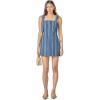 English Factory Women’s Stripe Mini Dress(Denim)