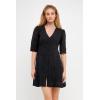 English Factory Women’s Broderie Lace Dress, Black, M