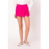 English Factory Women’s Slit Detail High-Waisted Skort(Fuchsia)