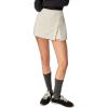 English Factory Women’s Slit Detail High-Waisted Skort(White)