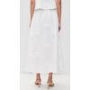 English Factory Women’s 3D Flower Midi Skirt(White)