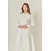 English Factory Women’s Appliqued Accent Shirt(White)