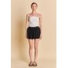 English Factory Women’s Balloon Mini Skirt(Black)