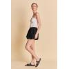 English Factory Women’s Balloon Mini Skirt(Black)